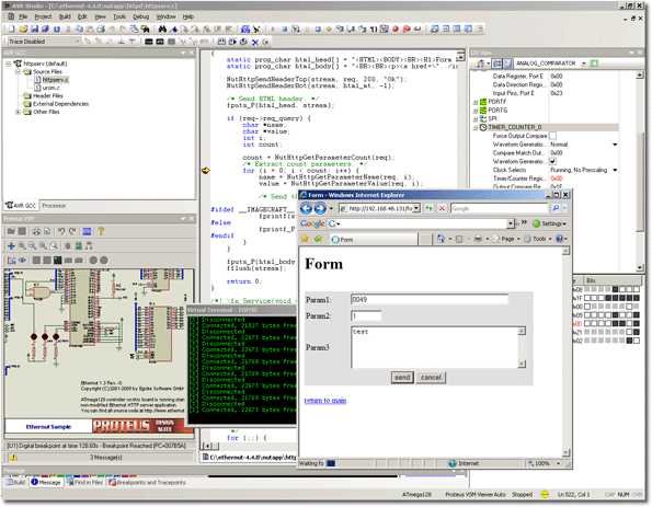 Proteus AVRStudio Plugin